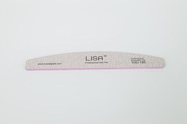 Lisa Nail File Half Moon 100/180
