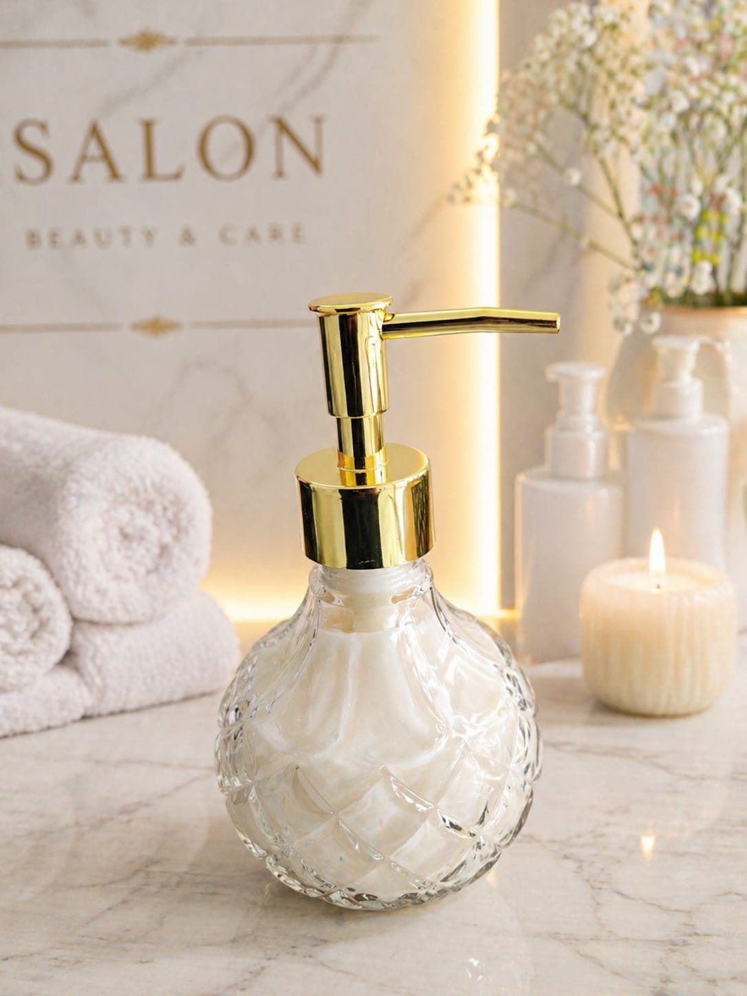 * Crystal Lotion Pump – LISA Professional
