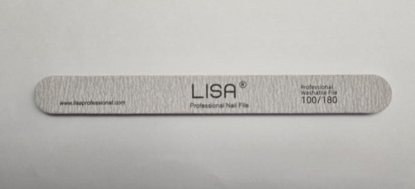 Lisa Nail File Straight 100/180